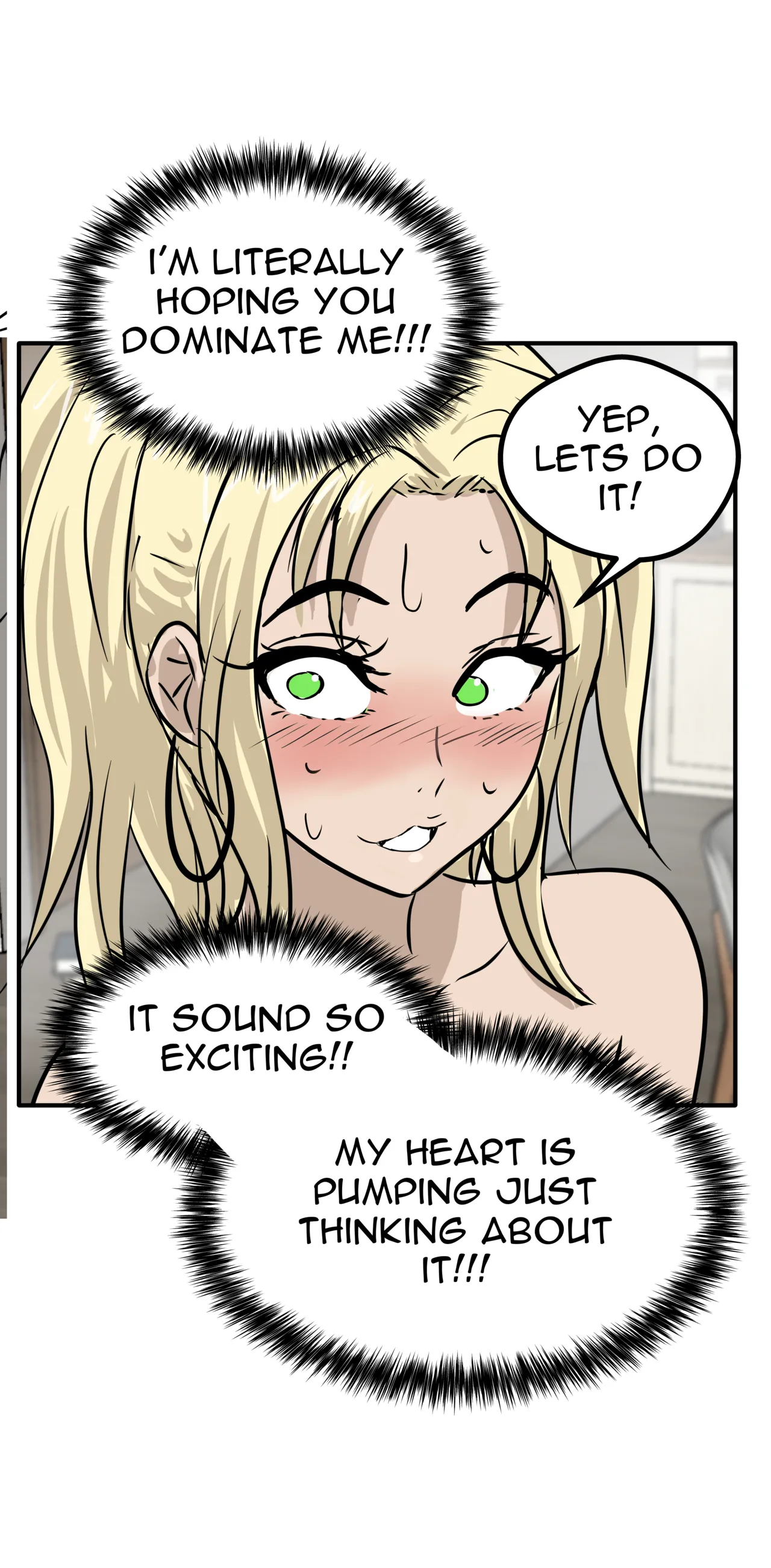 Alex and Danny's Weight Training Mishap! FINAL page 124 original parody - yuri kissing hentai manga - read online free