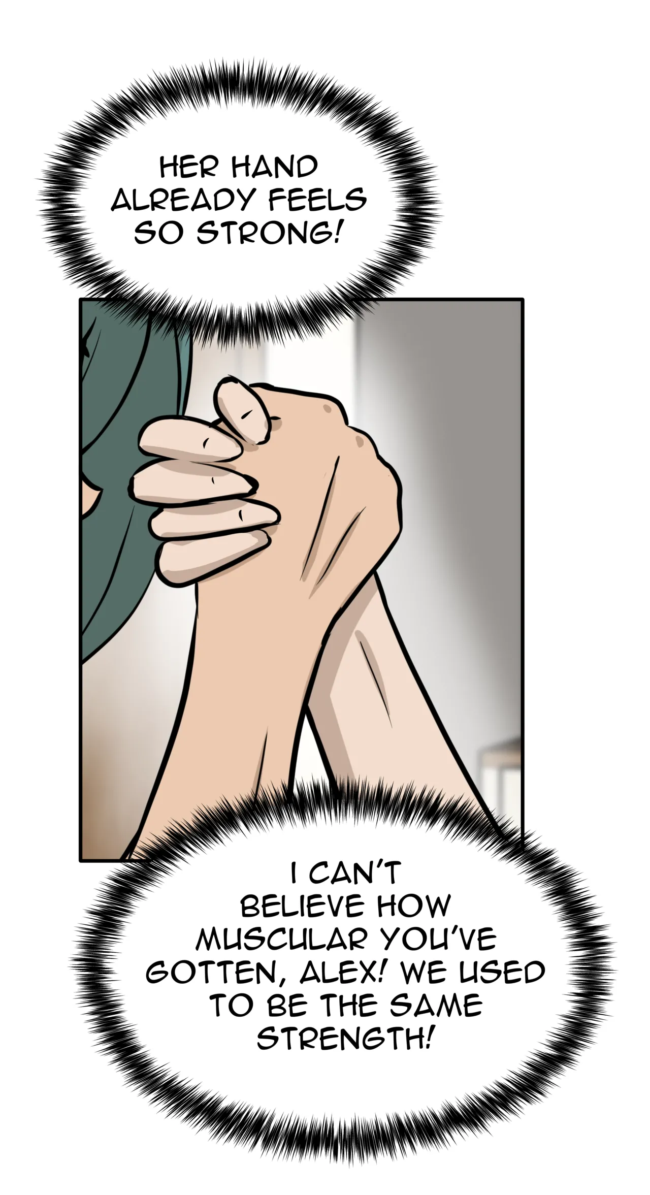 Alex and Danny's Weight Training Mishap! FINAL page 126 original parody - kissing females only hentai manga - read online free