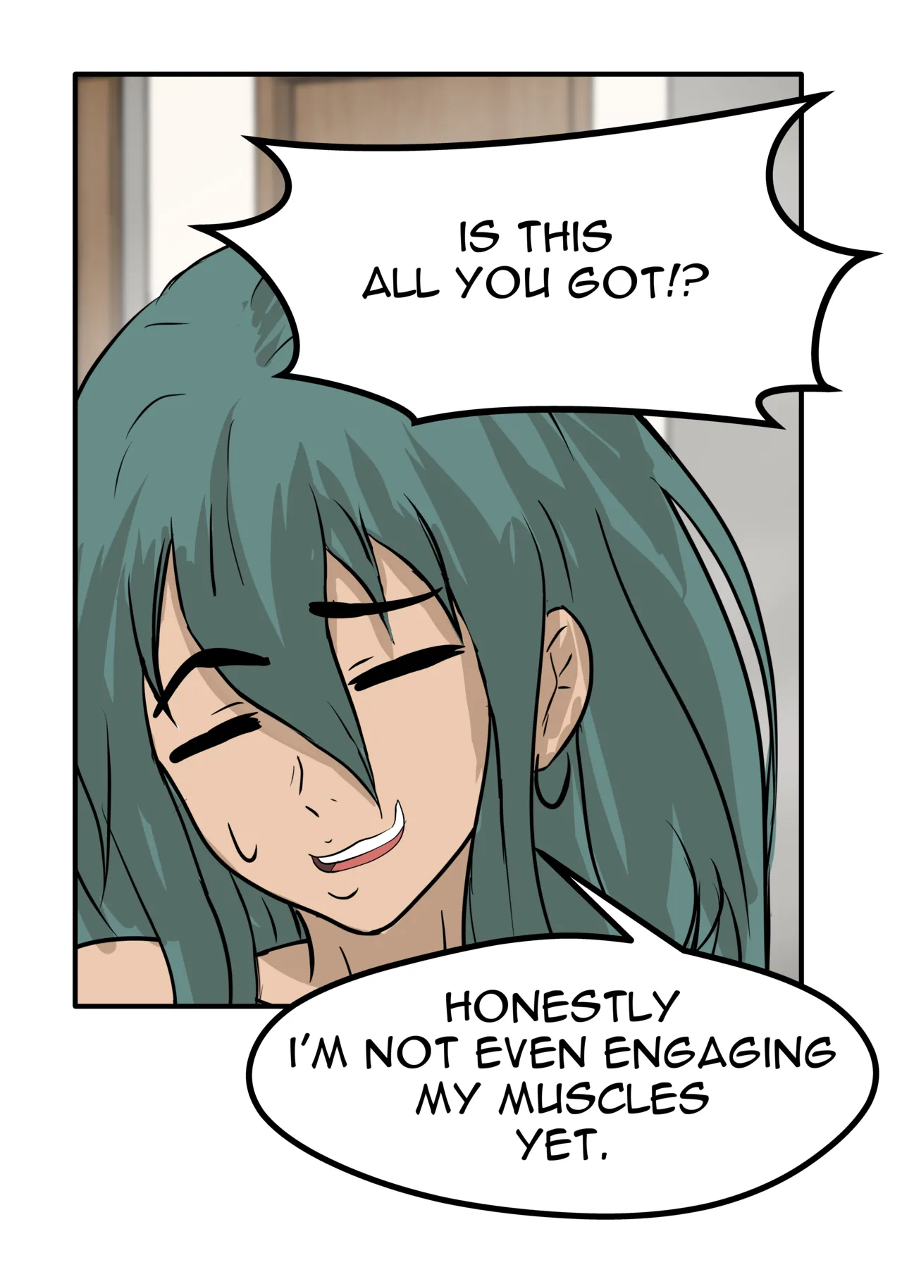 Alex and Danny's Weight Training Mishap! FINAL page 128 original parody - yuri kissing hentai manga - read online free