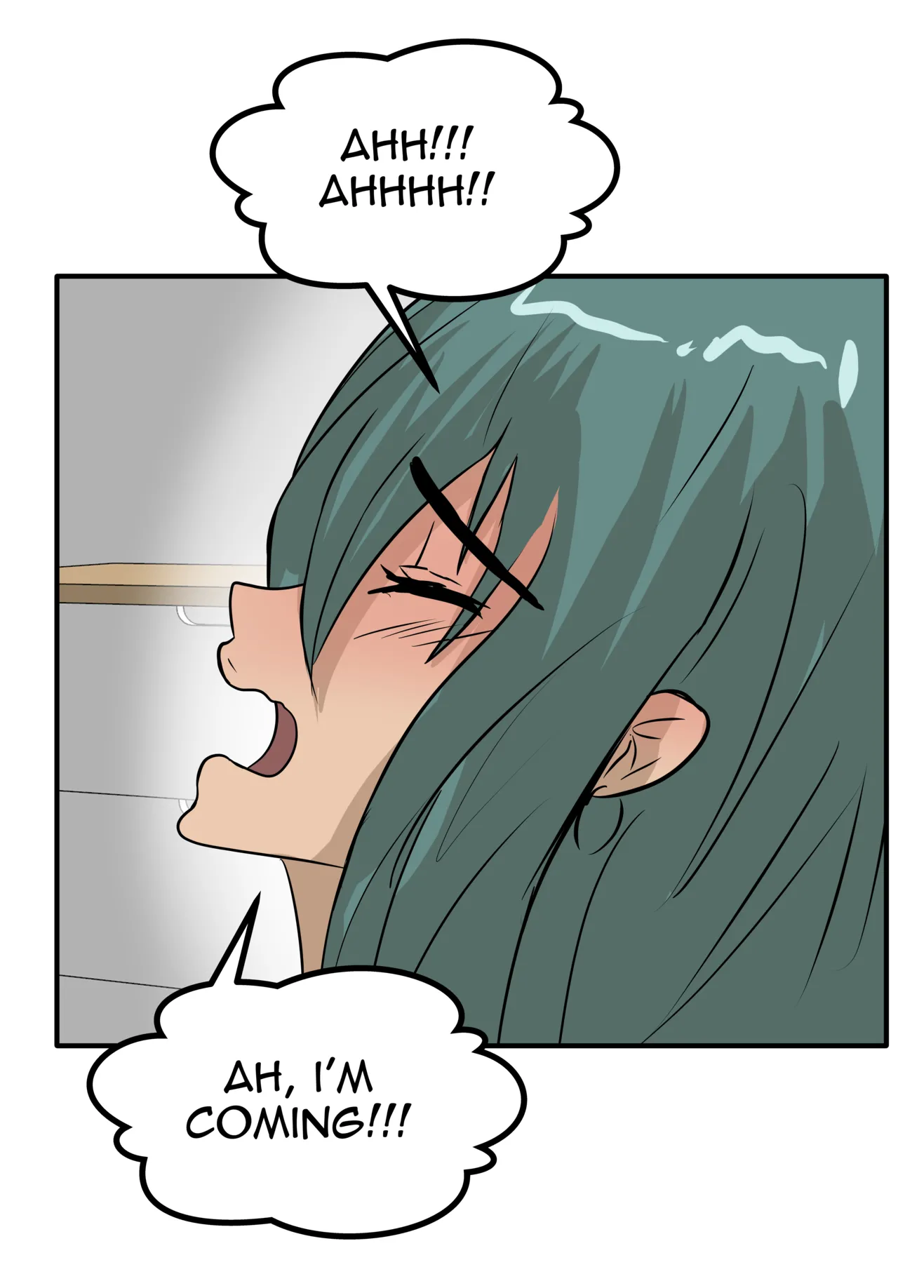 Alex and Danny's Weight Training Mishap! FINAL page 185 original parody - yuri kissing hentai manga - read online free