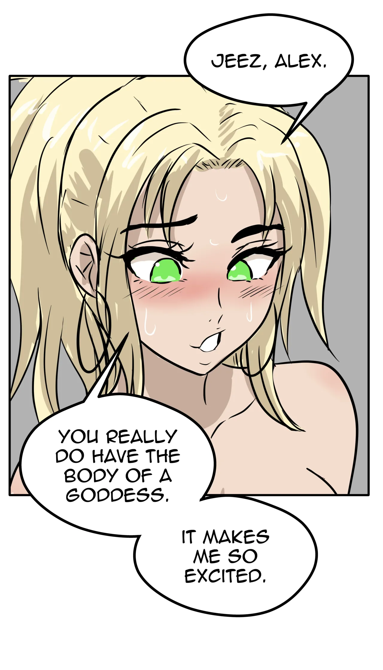 Alex and Danny's Weight Training Mishap! FINAL page 189 original parody - yuri kissing hentai manga - read online free