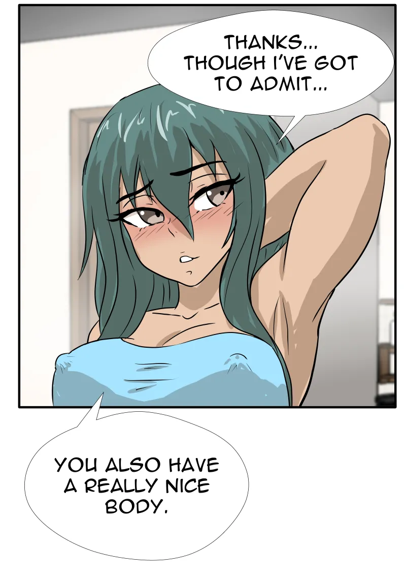 Alex and Danny's Weight Training Mishap! FINAL page 73 original parody - kissing females only hentai manga - read online free