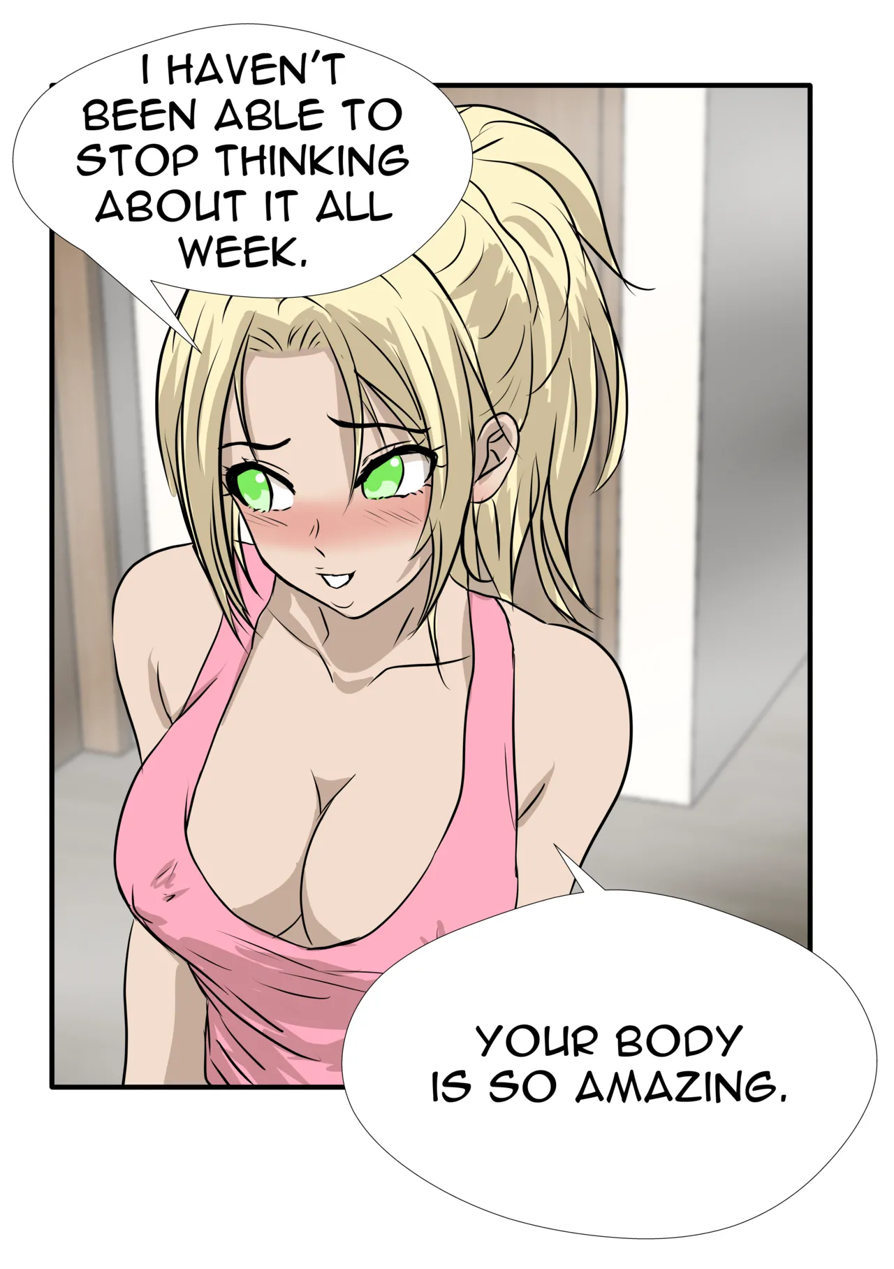 Alex and Danny's Weight Training Mishap! FINAL page 87 original parody - kissing females only hentai manga - read online free