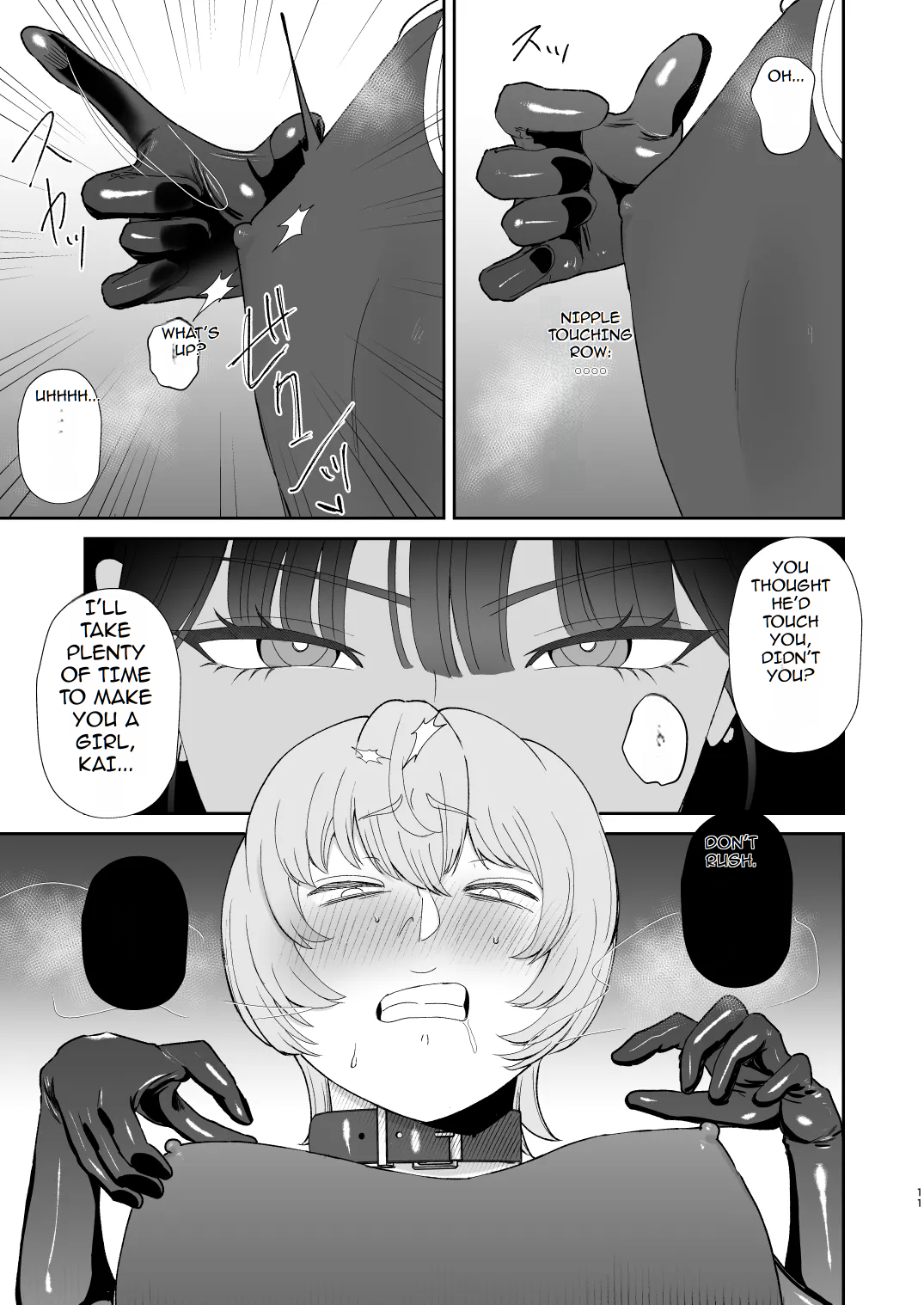 Mazo Ga Daikoubutsu Na Oneesan No Chikubi Choukyou page 11 original parody - sole female sole male hentai manga - read online free