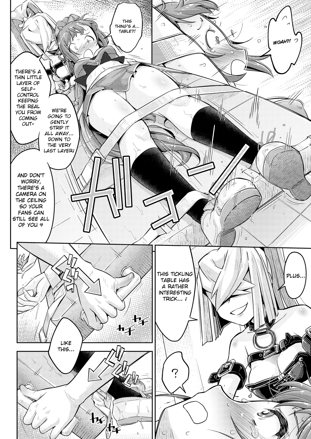 Armpit Idol Ultimate Tickling Training page 13 featuring tomoka wakabayashi the idolmaster parody - yuri femdom hentai manga - read online free