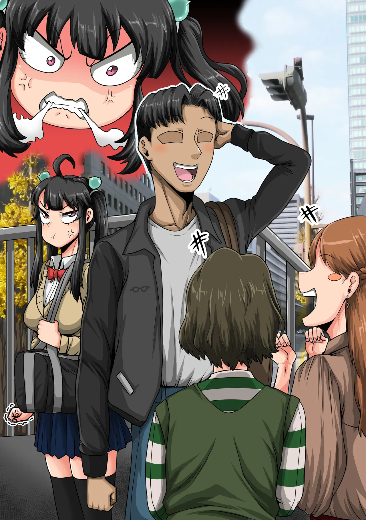 Mukatsuku Imouto wa Chanto Shikaranakucha 1-35 Matome page 133 original parody - story arc dark skin hentai manga - read online free