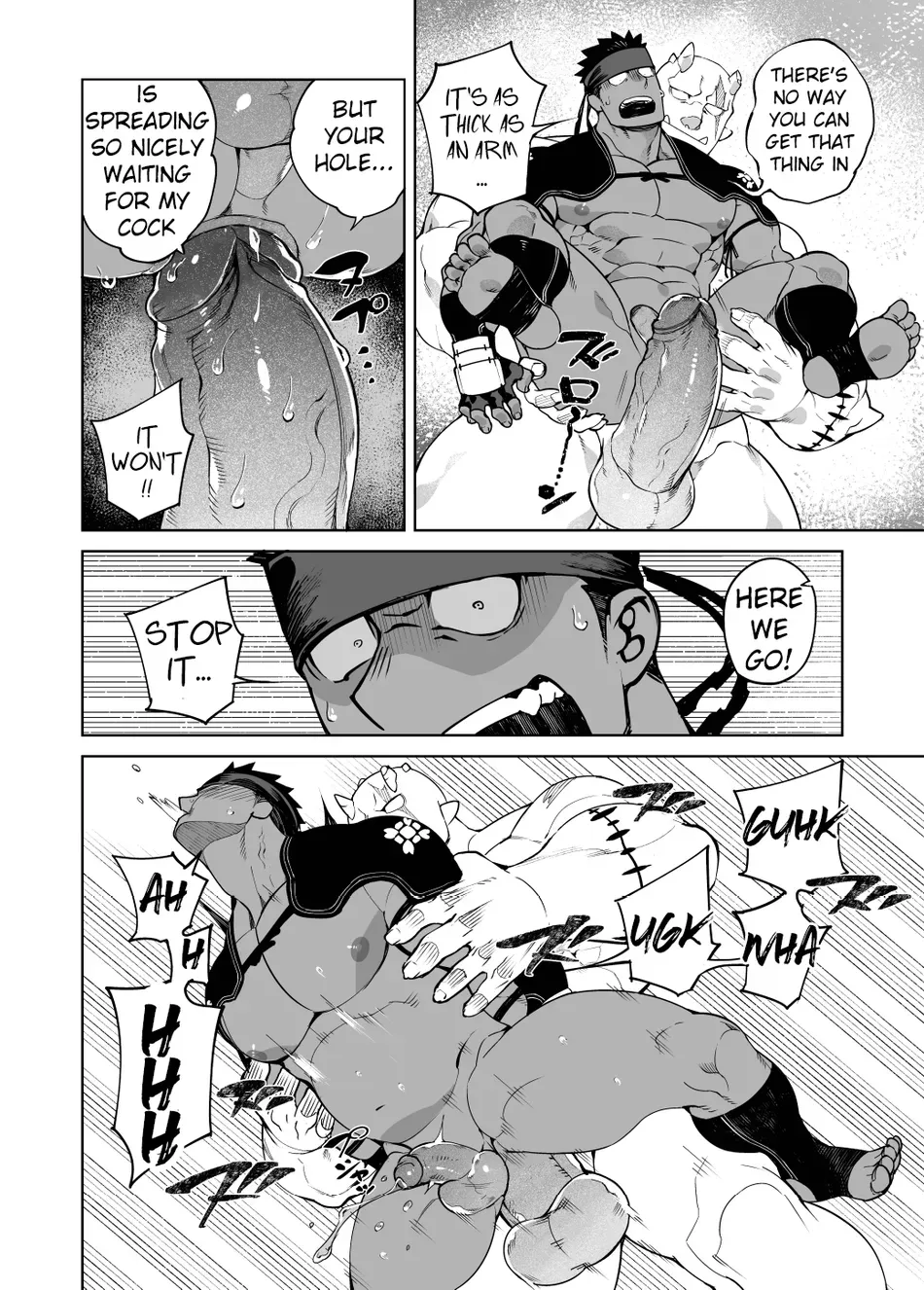 PARTY PLAY II page 11 original parody - double anal orc hentai manga - read online free