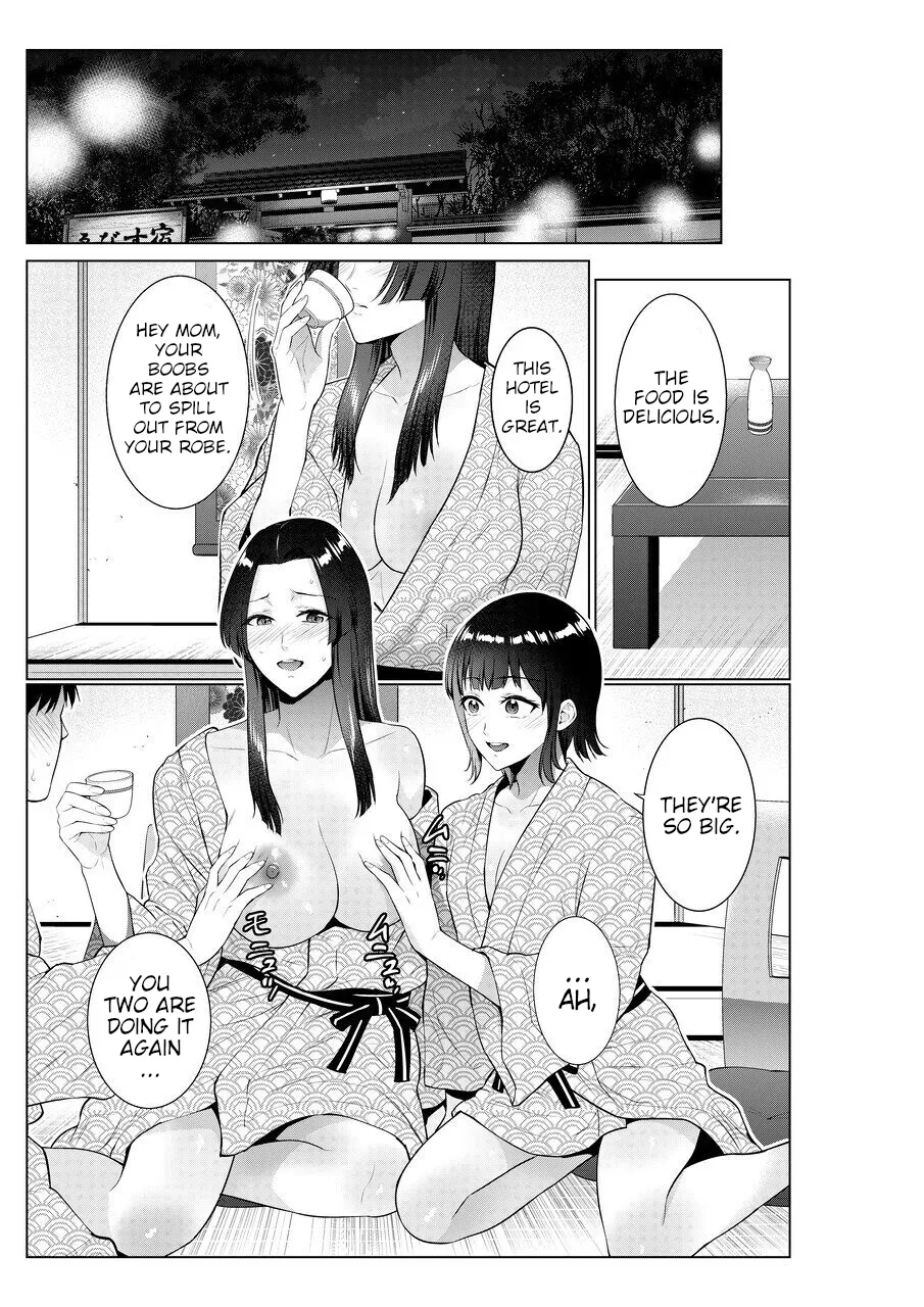 Ryokan de Oyakodon | Sex with Mother and Sister at a Ryokan page 16 original parody - sole male nakadashi hentai manga - read online free
