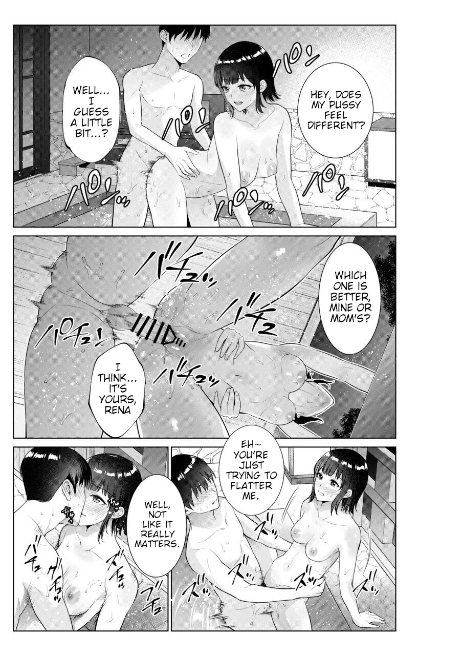 Ryokan de Oyakodon | Sex with Mother and Sister at a Ryokan page 36 original parody - handjob milf hentai manga - read online free
