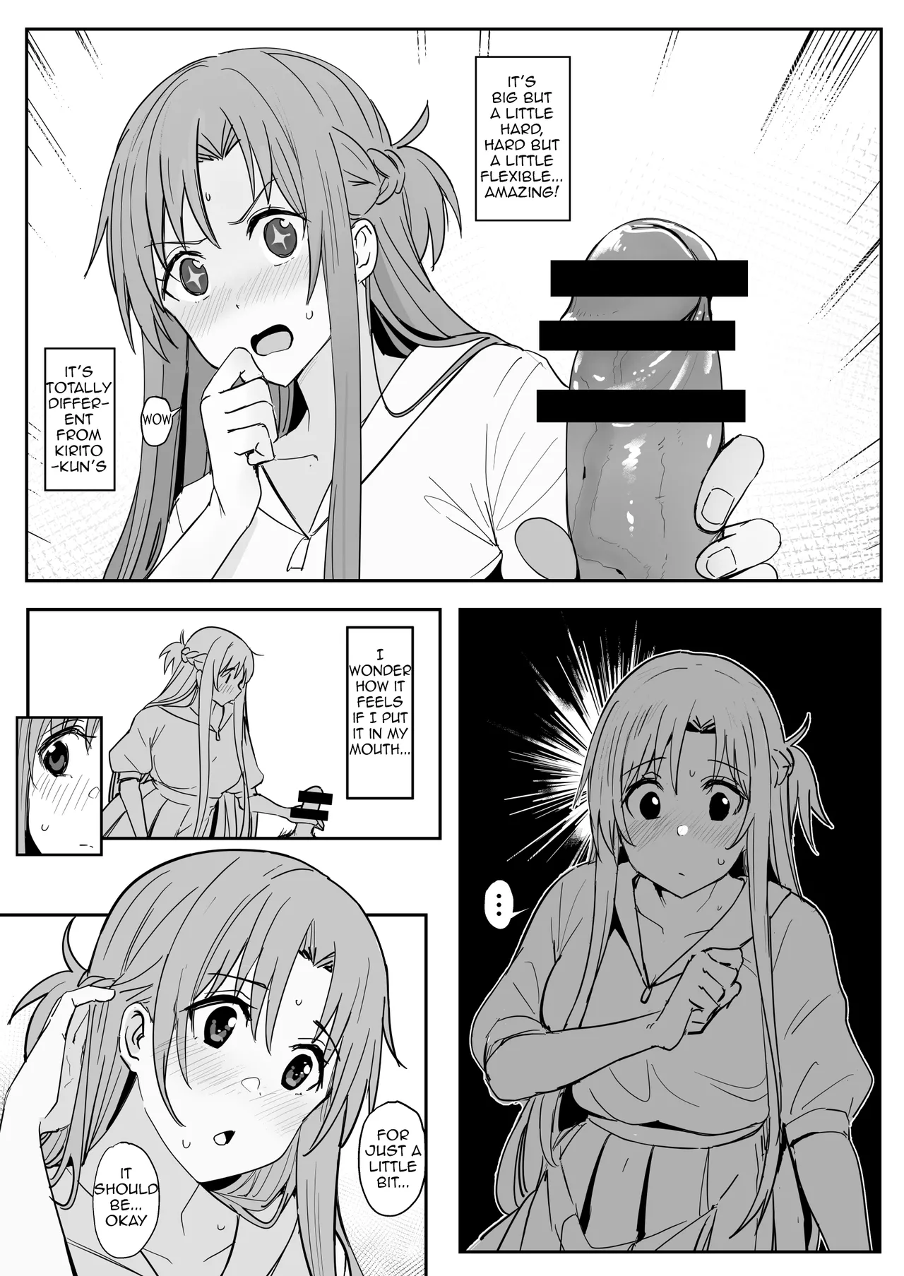 Asuna SP page 9 featuring asuna yuuki sword art online parody - sole female sole male hentai manga - read online free