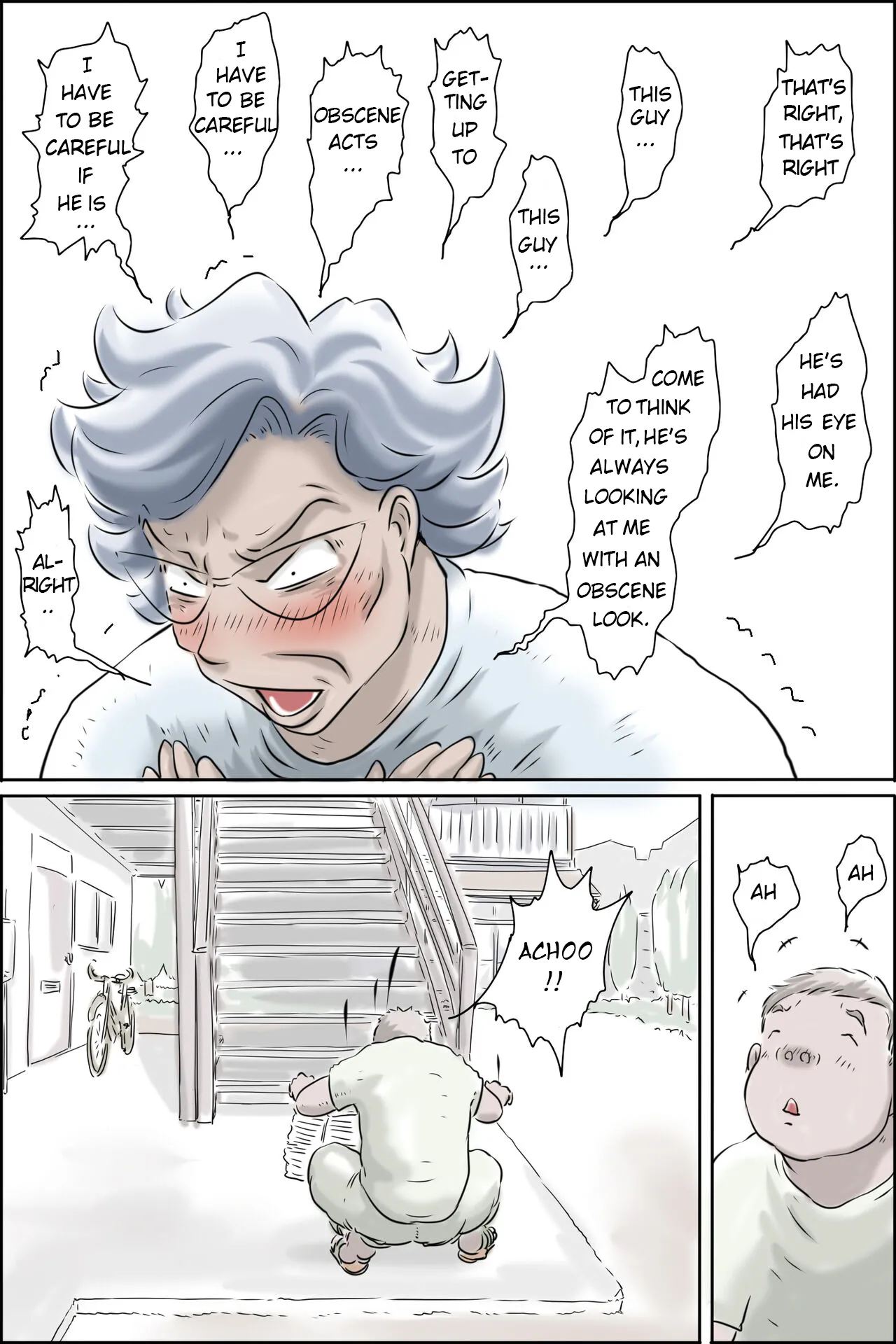 [Zenmai Kourogi] Ooya-san ga Yonderu -Mousou Dai Bakuhatsu Hen [english] page 14 - sole female sole male hentai manga - read online free