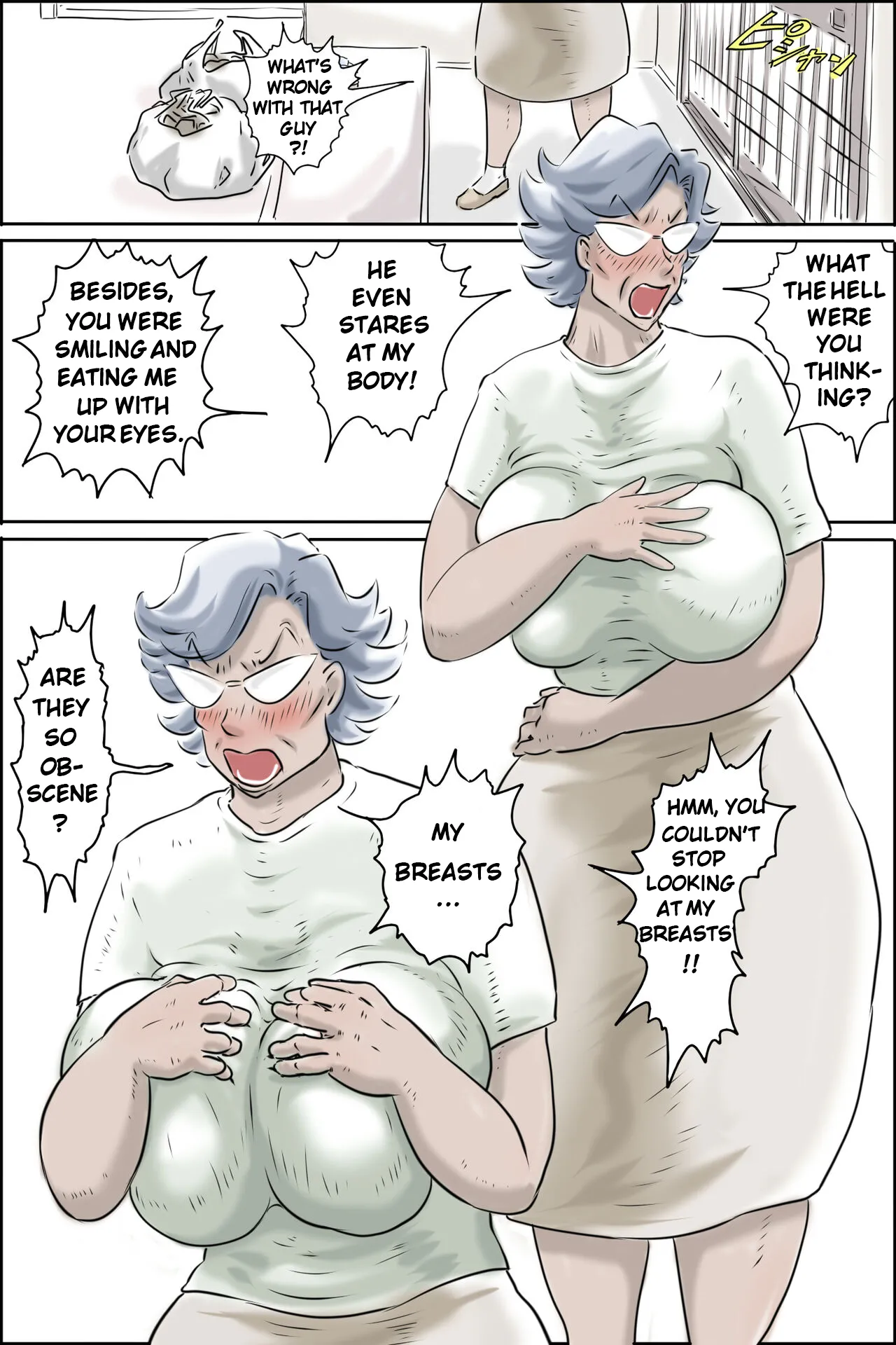 [Zenmai Kourogi] Ooya-san ga Yonderu -Mousou Dai Bakuhatsu Hen [english] page 17 - leg lock big breasts hentai manga - read online free