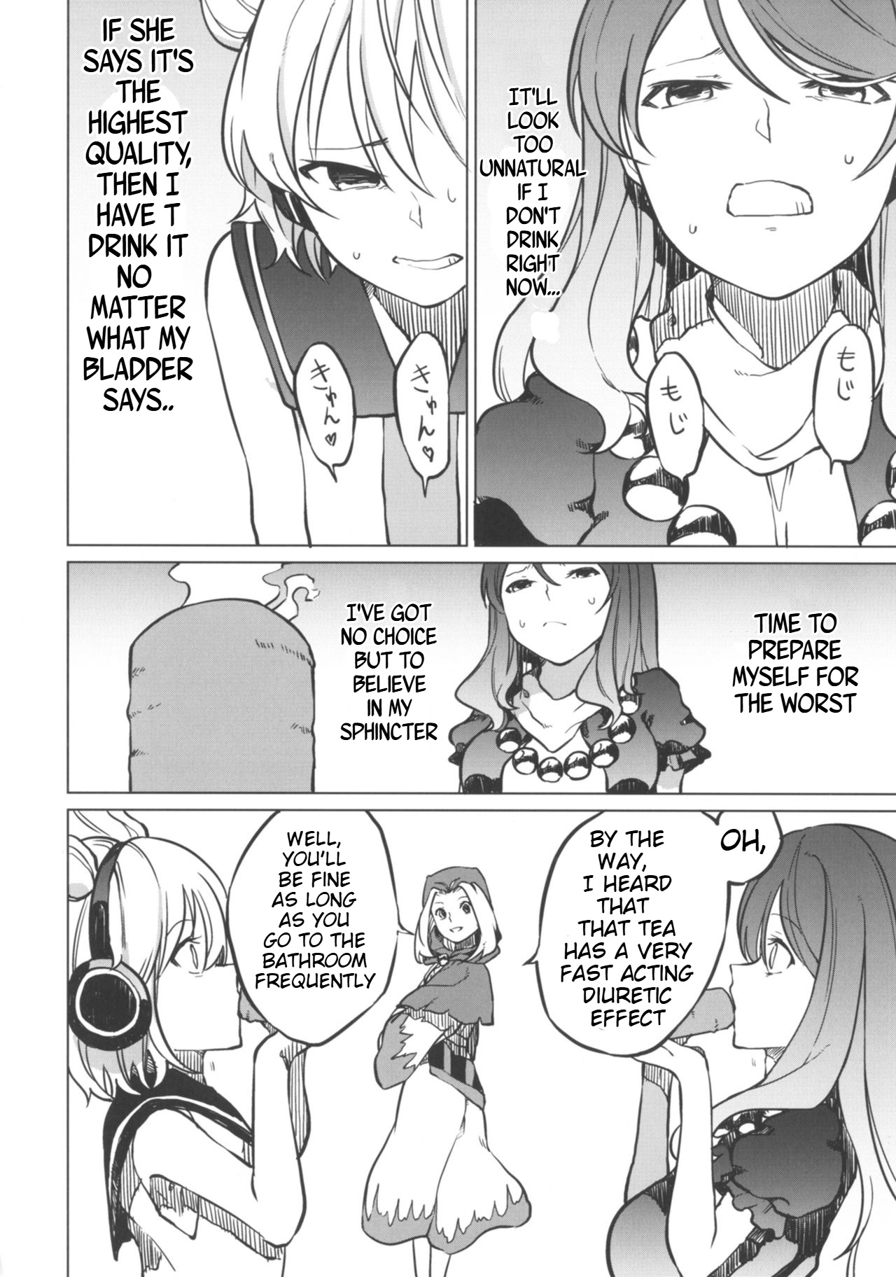 Toire ni ikitai! Hijiri desuga page 10 featuring byakuren hijiri touhou project parody - urination omorashi hentai manga - read online free