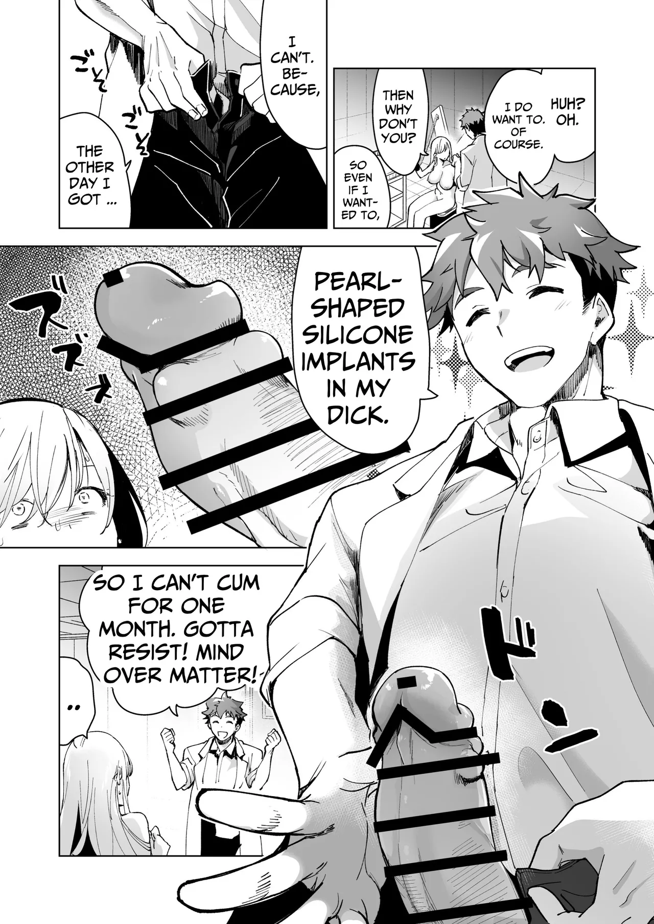 [Face Look Ponpon (Mogiri Ochigi)] Ai Gangu no Onna ~Tokumei Kaihatsu-bu no Otoko Futari ni Gangu ni Sarete Rinri ga Houkai~ | Turned into a Sex Toy?! Goodbye Morals!! Product Testing for the Secret R&D Department [English] [Kabedon] page 63 original parody - sole female rough translation hentai manga - read online free