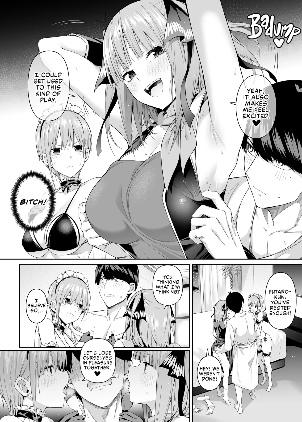 1/5 no Renai Kanjou | A Fifth of Romance page 62 featuring miku nakano gotoubun no hanayome parody - sole male gloves hentai manga - read online free