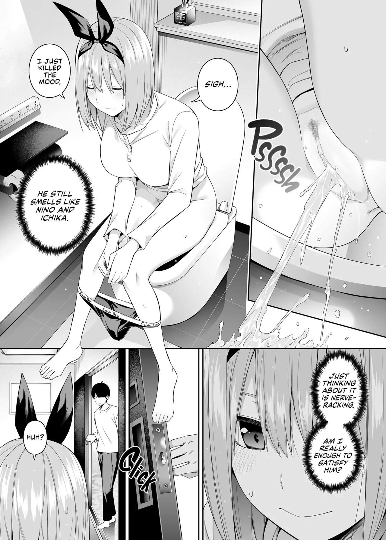 1/5 no Renai Kanjou | A Fifth of Romance page 96 featuring ichika nakano gotoubun no hanayome parody - squirting kissing hentai manga - read online free