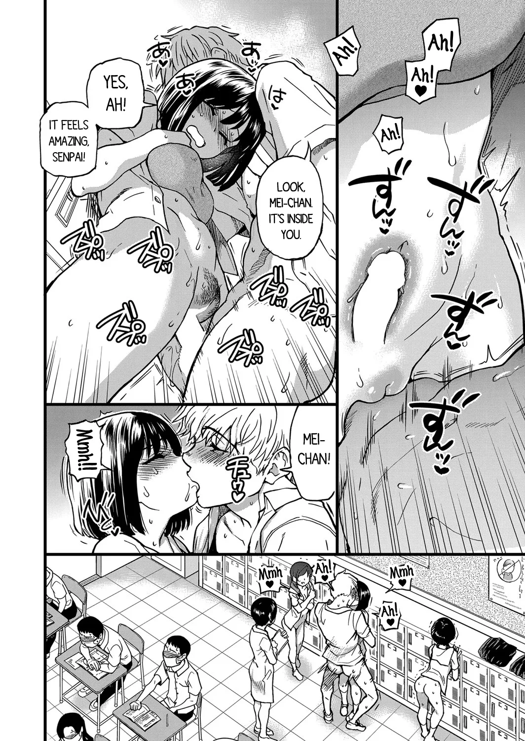 Koko Kara Saki wa Sex Desu!! (Boku no Seieki de Honpuku Kaiyu!!) Ch. 1-10 [English] page 104 - milf kissing hentai manga - read online free