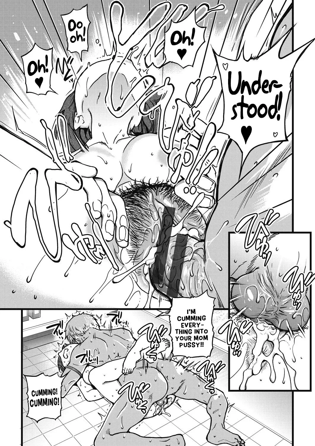 Koko Kara Saki wa Sex Desu!! (Boku no Seieki de Honpuku Kaiyu!!) Ch. 1-10 [English] page 217 - full censorship big penis hentai manga - read online free