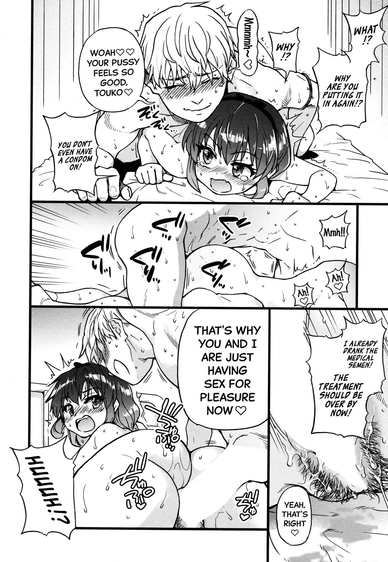 Koko Kara Saki wa Sex Desu!! (Boku no Seieki de Honpuku Kaiyu!!) Ch. 1-10 [English] page 41 - milf kissing hentai manga - read online free