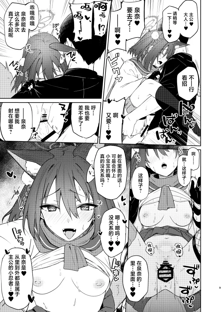 Izuna to Tokkun suru Hon | 和泉奈特训的小本本 - Page 10