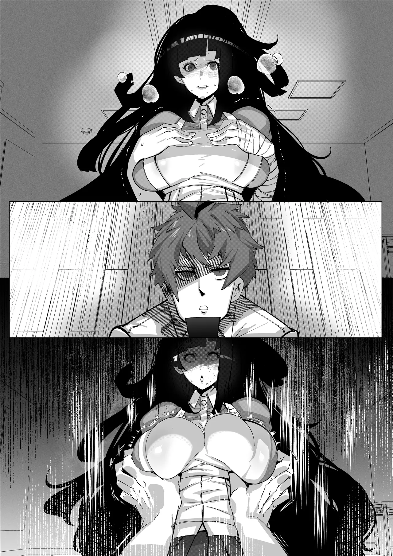 Mioboe ga Aru Kakkou no Onnanoko ga Hamerareru dake no Hanashi page 10 original parody - big breasts ahegao hentai manga - read online free