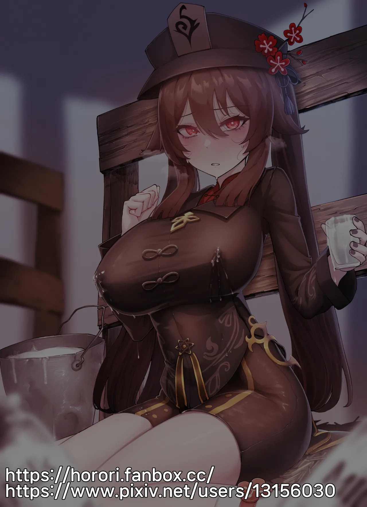 Teyvat Gravure #06: Hu Tao page 12 featuring hu tao genshin impact parody - big breasts unusual pupils hentai manga - read online free