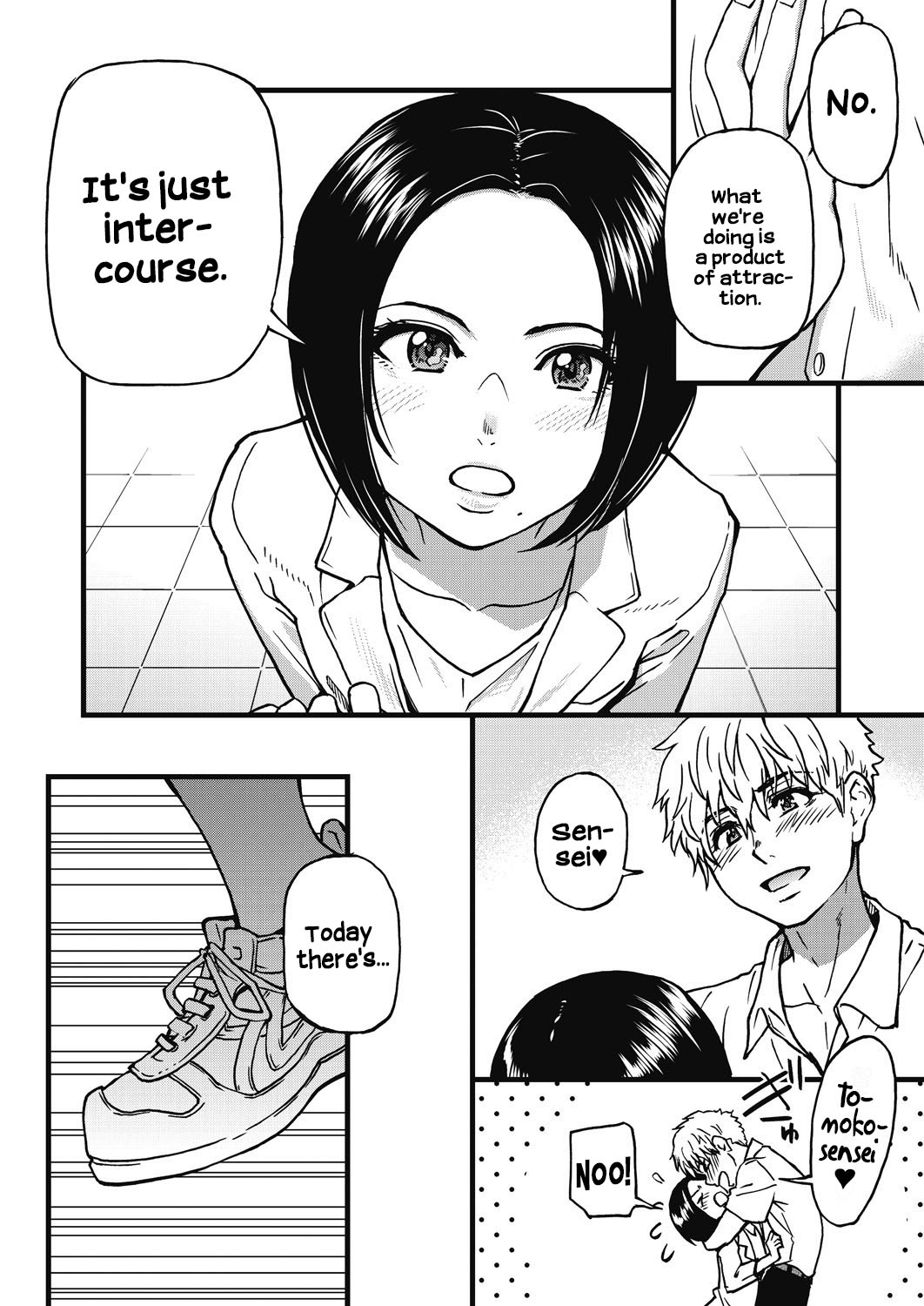 [Shiwasu no Okina] Koko Kara Saki wa Sex Desu!! (Boku no Seieki de Honpuku Kaiyu!!) Ch. 1-10 [English] page 282 - milf kissing hentai manga - read online free