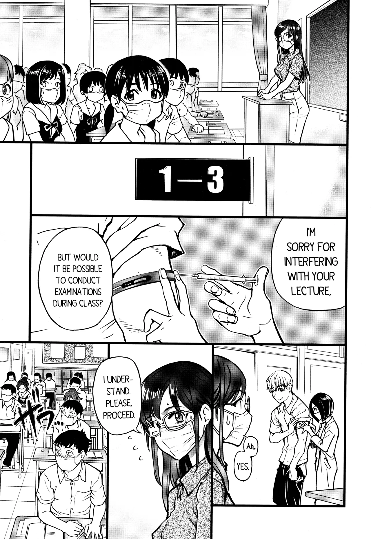 [Shiwasu no Okina] Koko Kara Saki wa Sex Desu!! (Boku no Seieki de Honpuku Kaiyu!!) Ch. 1-10 [English] page 84 - full censorship big penis hentai manga - read online free