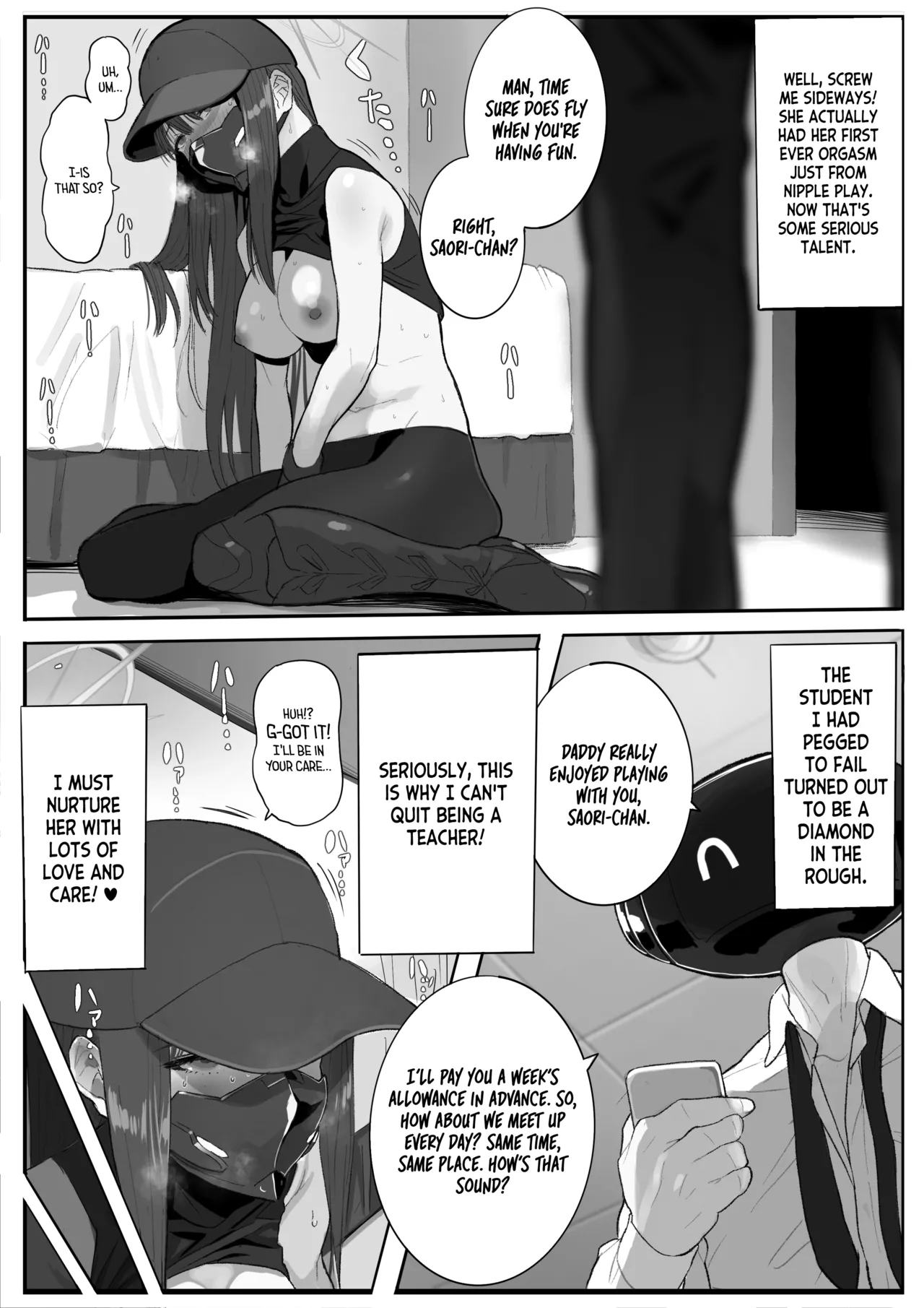 Kivotos Sexology I page 12 featuring sensei blue archive parody - big breasts prostitution hentai manga - read online free