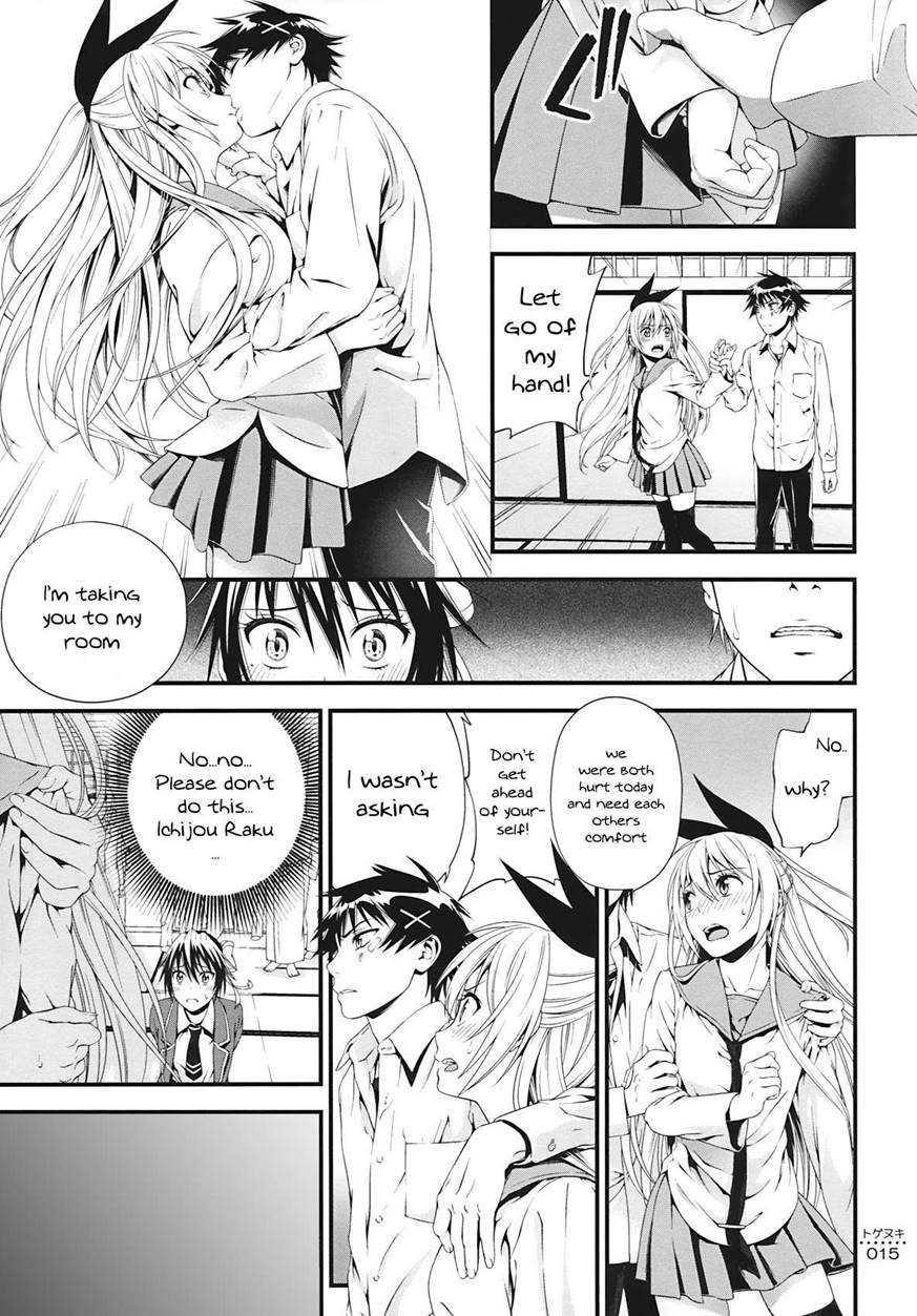 Togenuki page 14 featuring chitoge kirisaki nisekoi parody - schoolboy uniform schoolgirl uniform hentai manga - read online free