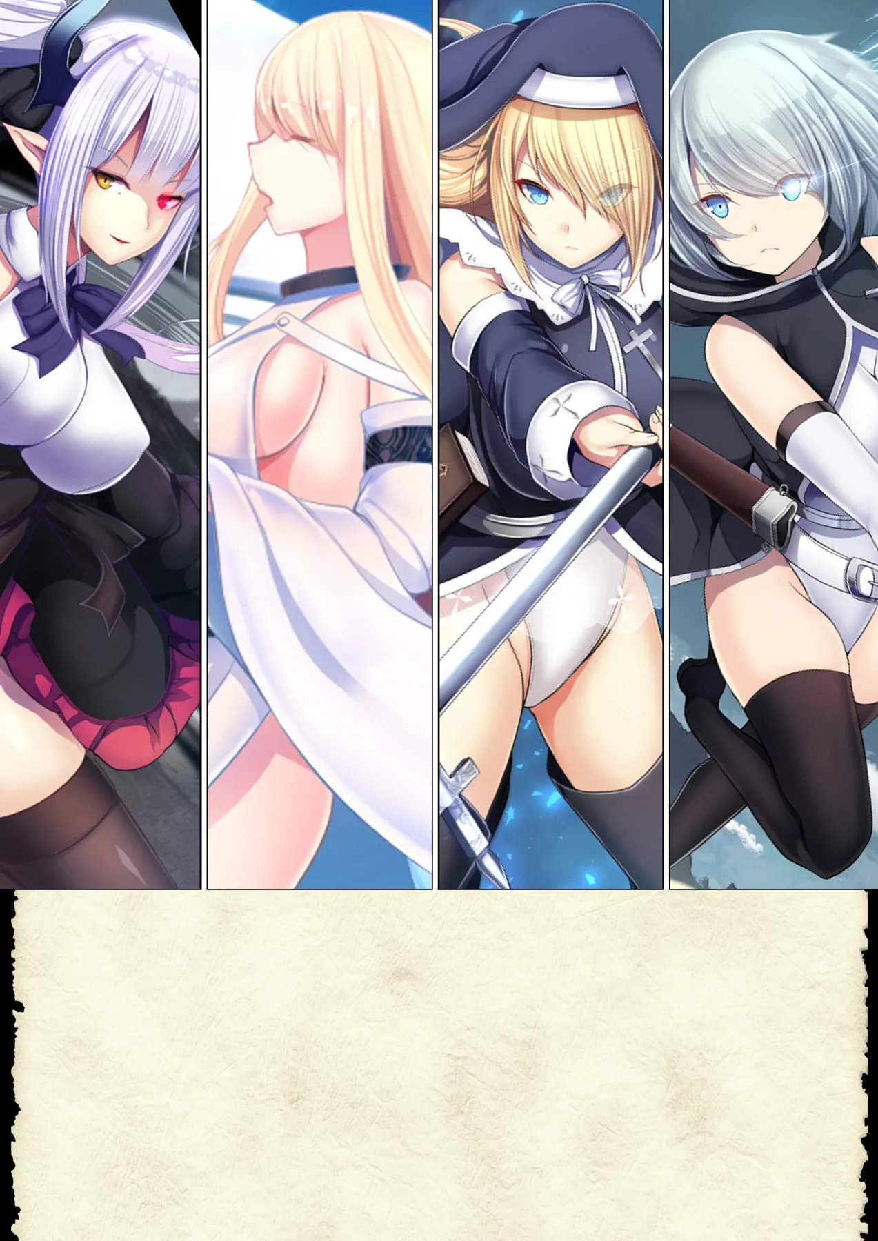 Senki Bad End Gaiden Sennou Haiboku shita Heroine no Matsuro- page 151 original parody - multi-work series blowjob hentai manga - read online free