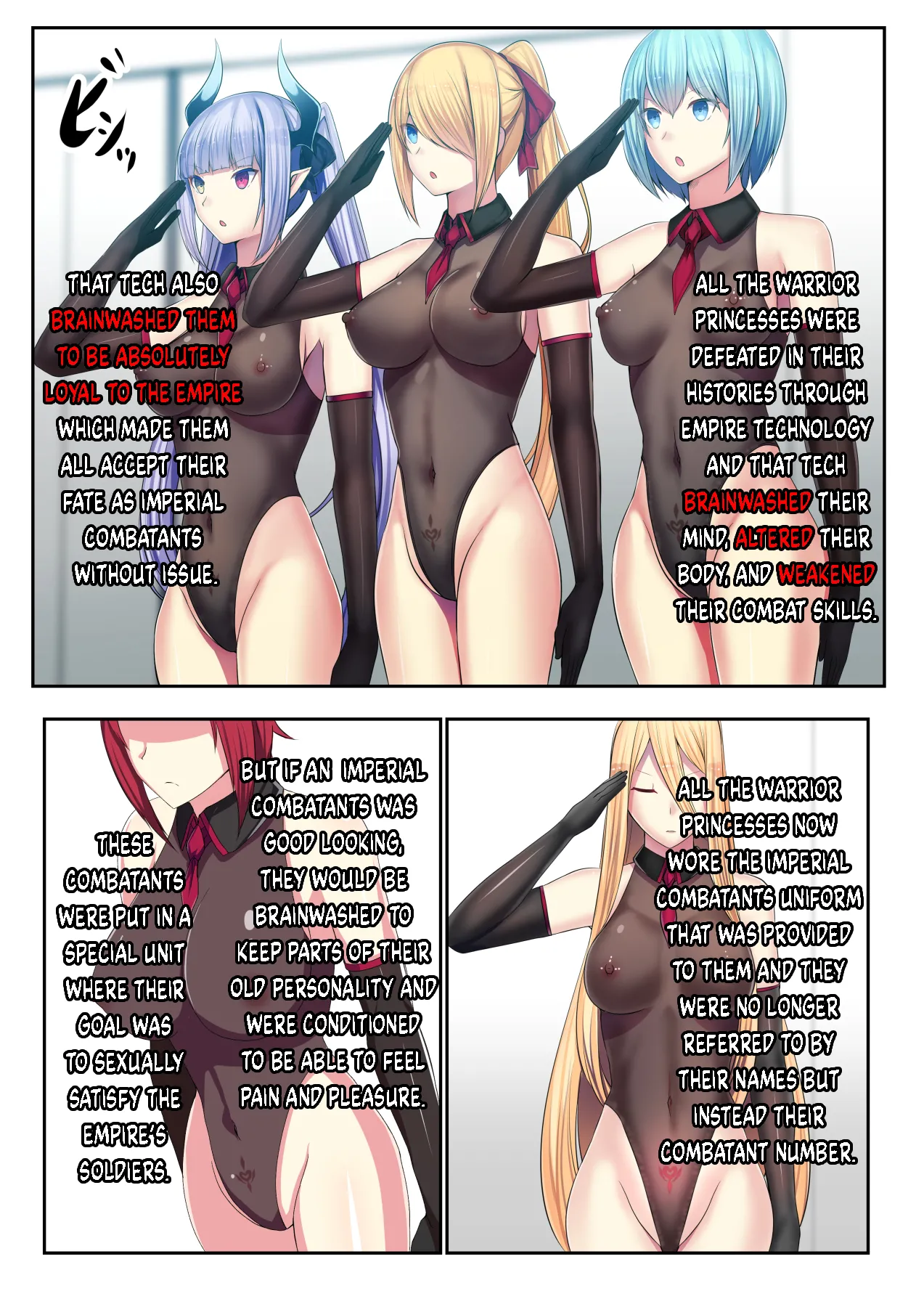 Senki Bad End Gaiden Sennou Haiboku shita Heroine no Matsuro- page 16 original parody - piercing pregnant hentai manga - read online free