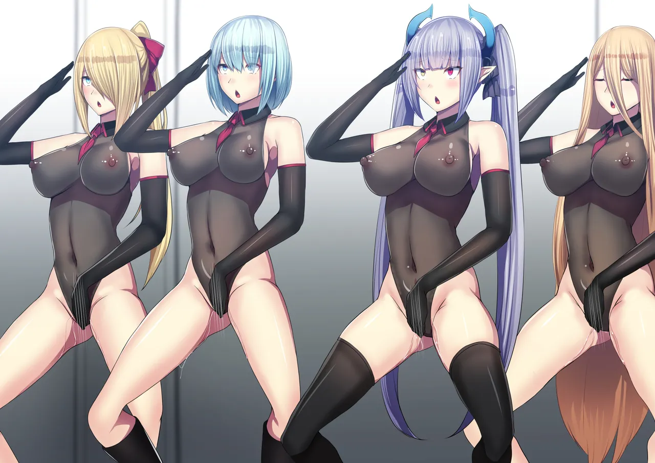 Senki Bad End Gaiden Sennou Haiboku shita Heroine no Matsuro- page 162 original parody - multi-work series blowjob hentai manga - read online free