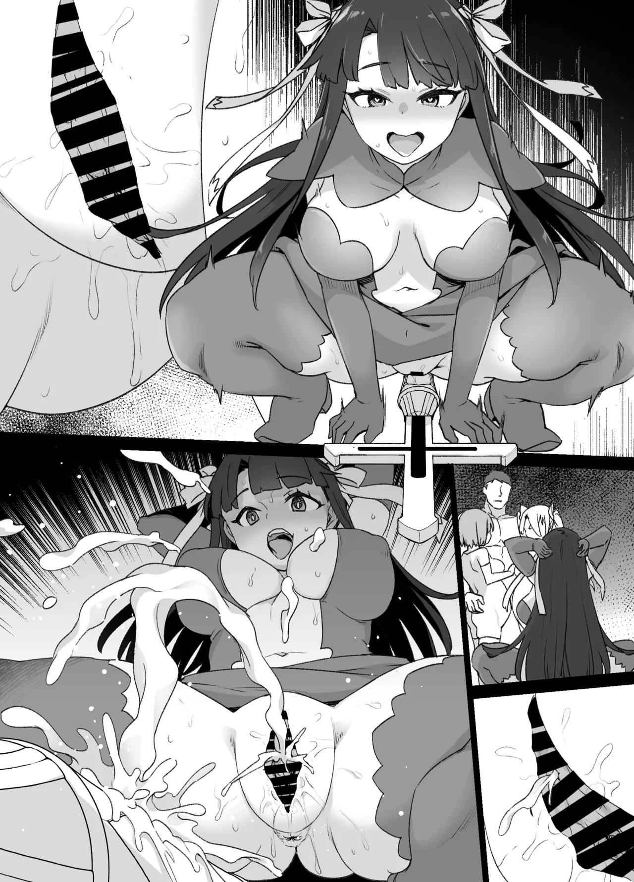 FGO Martha Dorei Zuma Seikaidai page 34 featuring saint martha fate grand order parody - pregnant mind control hentai manga - read online free