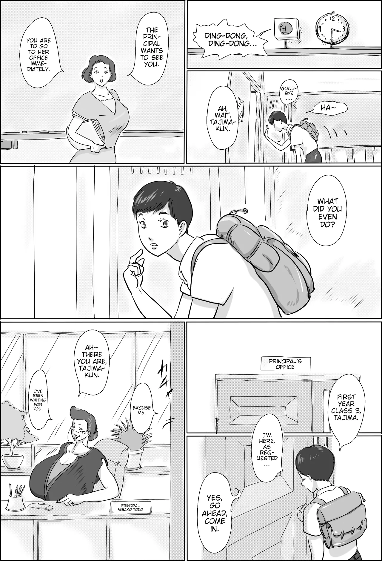The Principal Is Hunting For Students At School - Page 3