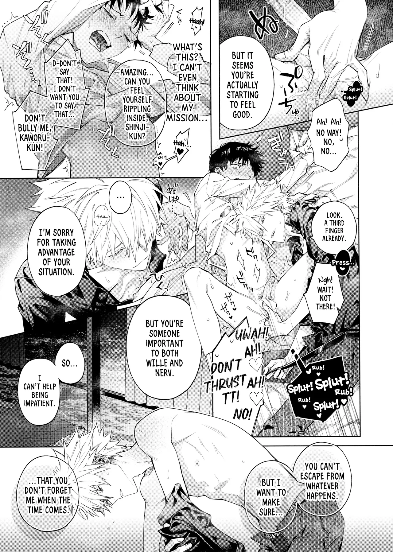 Sweet Spy Puppy page 11 featuring kaworu nagisa neon genesis evangelion parody - business suit anal hentai manga - read online free