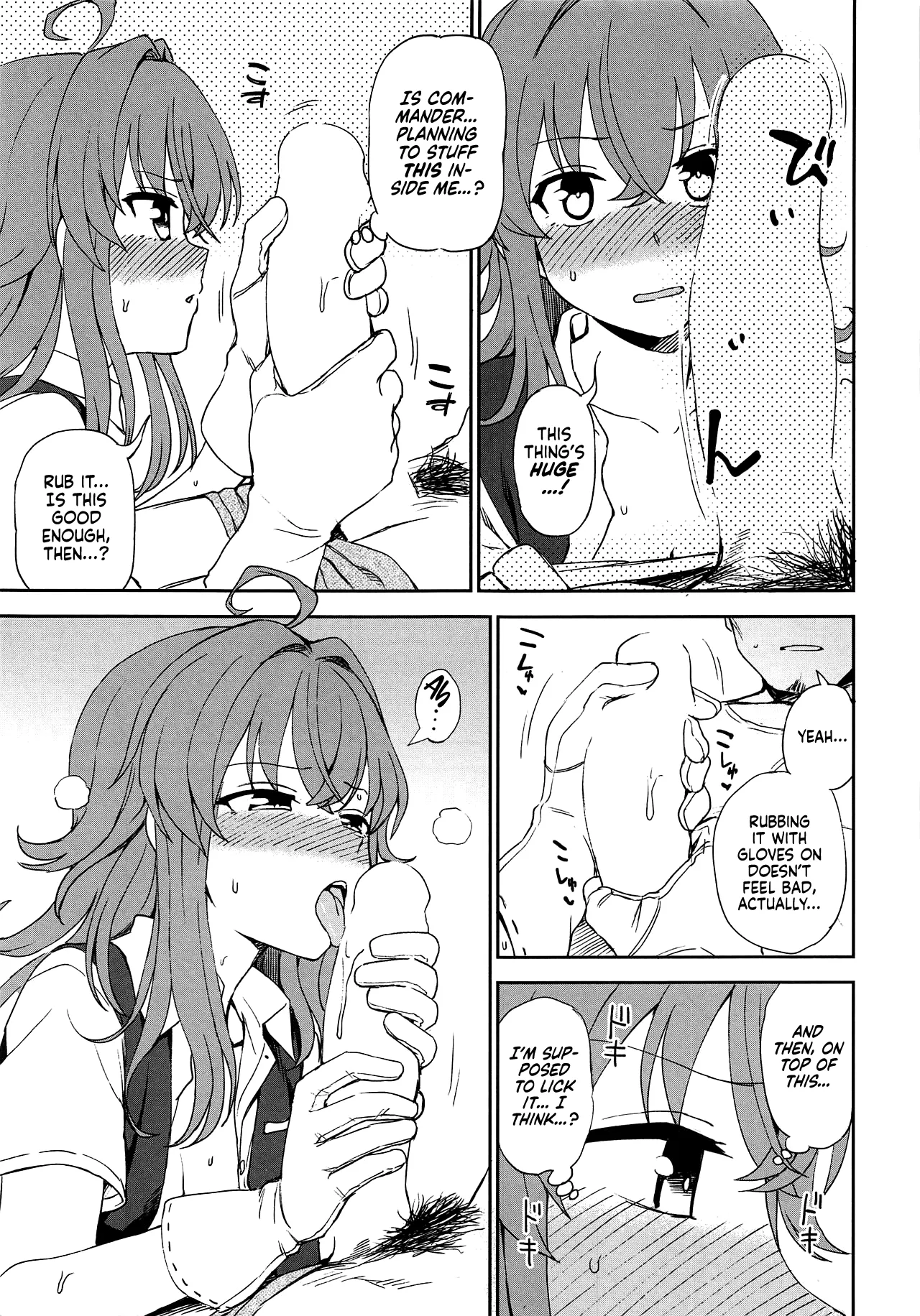 Haru no Arashi page 9 featuring teitoku kantai collection parody - sole female sole male hentai manga - read online free