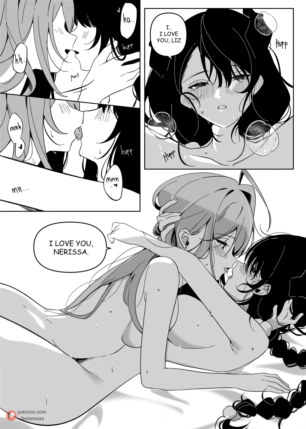 Tipsy Night page 11 featuring elizabeth rose bloodflame hololive parody - yuri kissing hentai manga - read online free