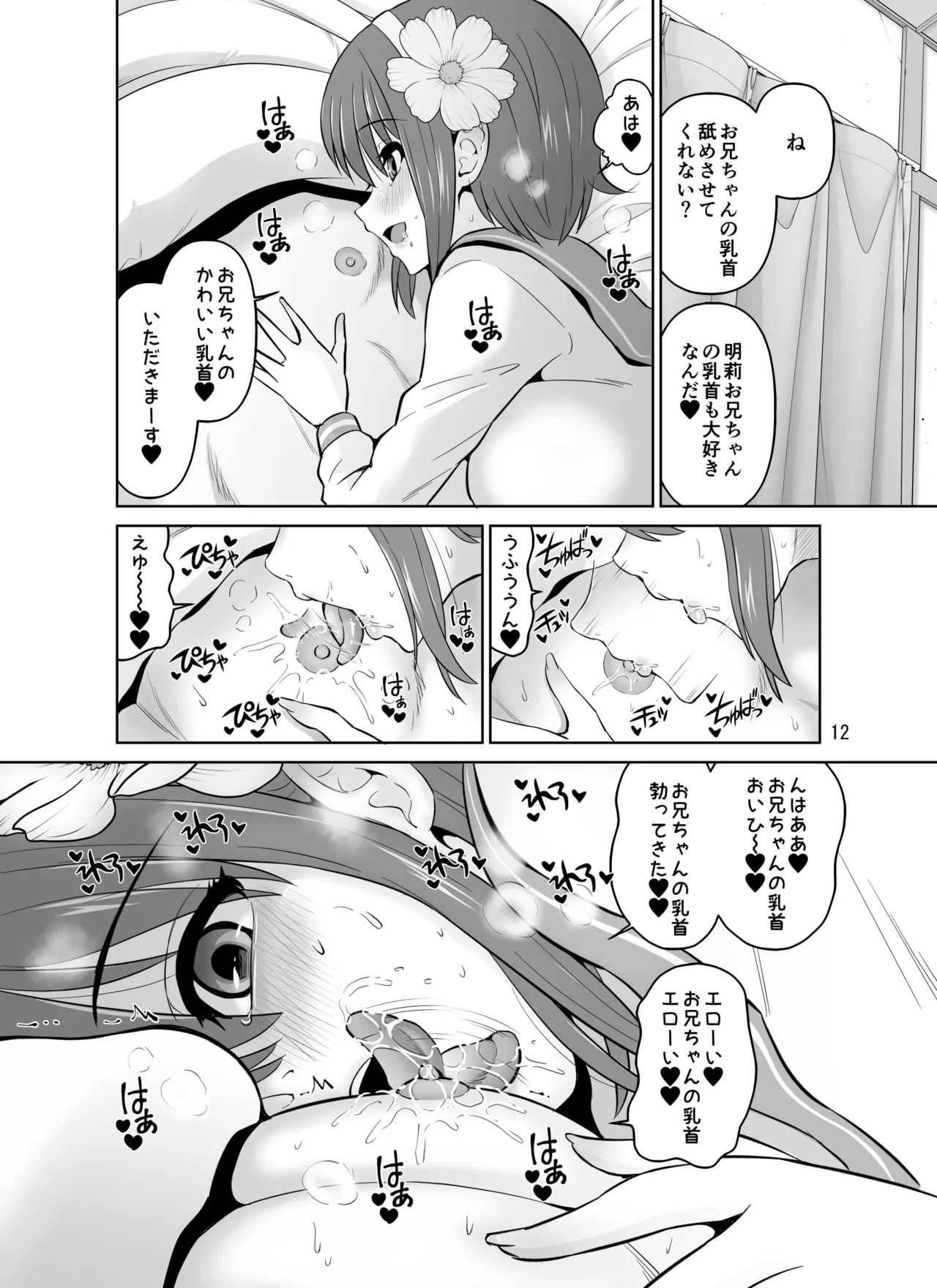 Kyonyuu Ohogoe Imouto Shudou Hairanbi Kyosei Nakadashi Sex page 12 original parody - sole female sole male hentai manga - read online free