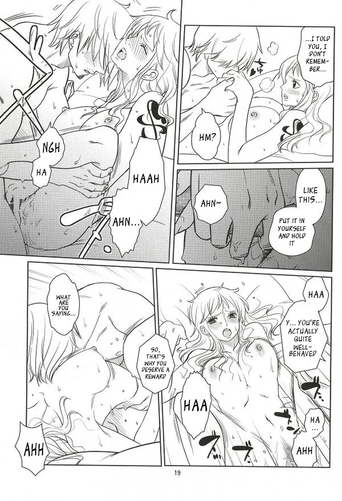 Himitsu no Koi Wazurai page 17 featuring nami one piece parody - sweating muscle hentai manga - read online free