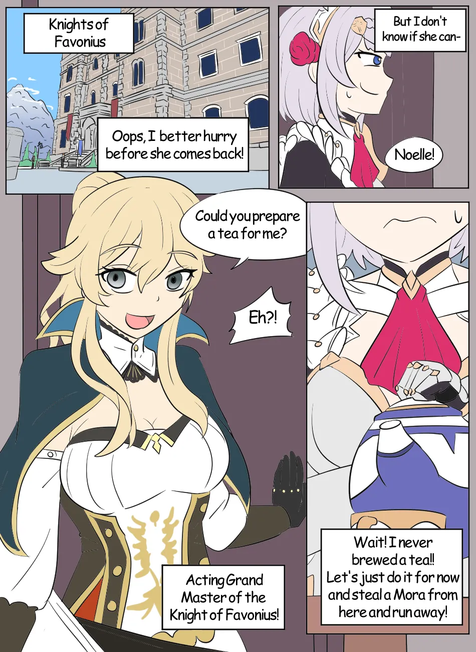 Genshin TSF: Swap-toss - Page 13