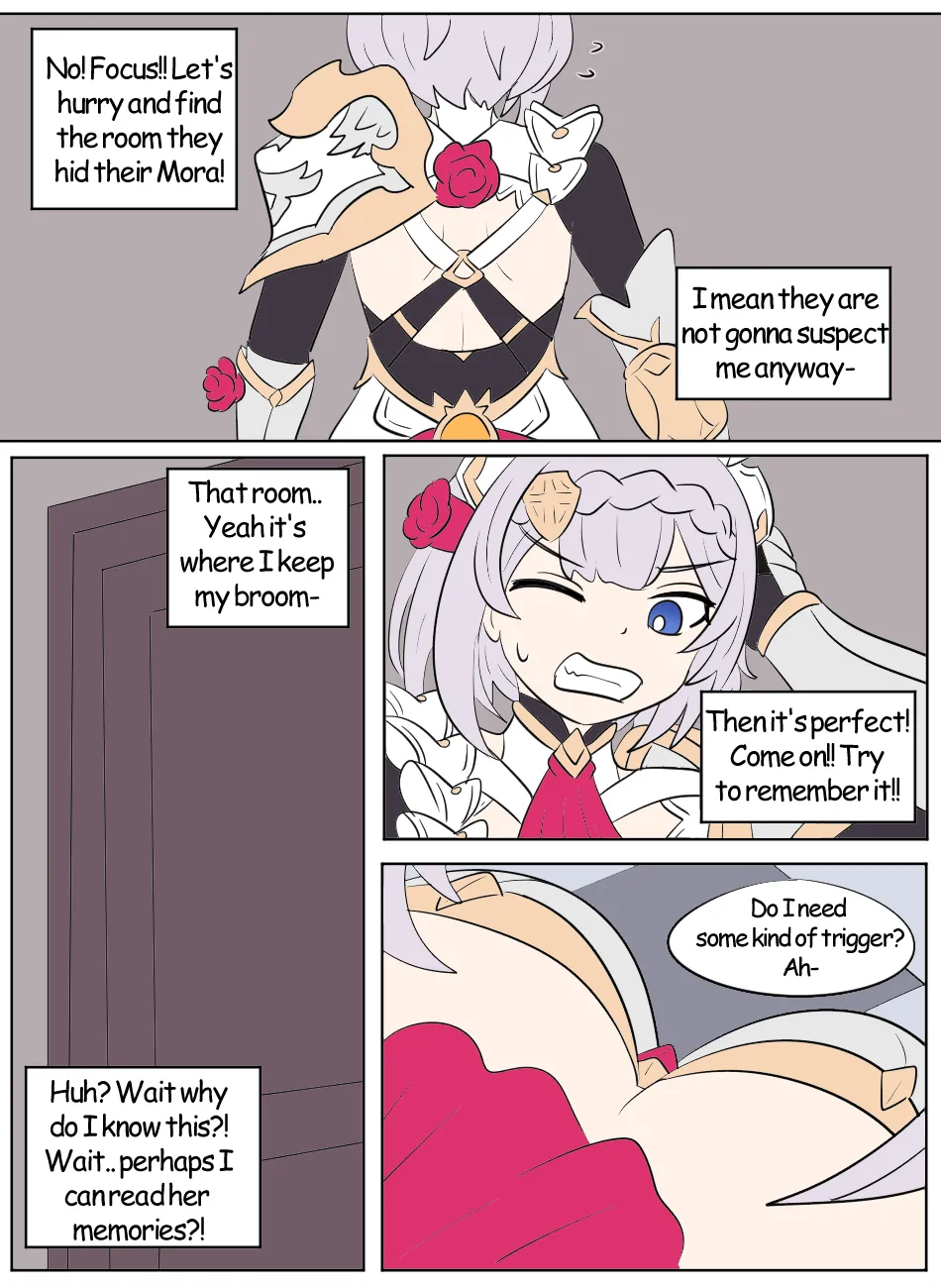 Genshin TSF: Swap-toss page 16 featuring noelle genshin impact parody - body swap full color hentai manga - read online free