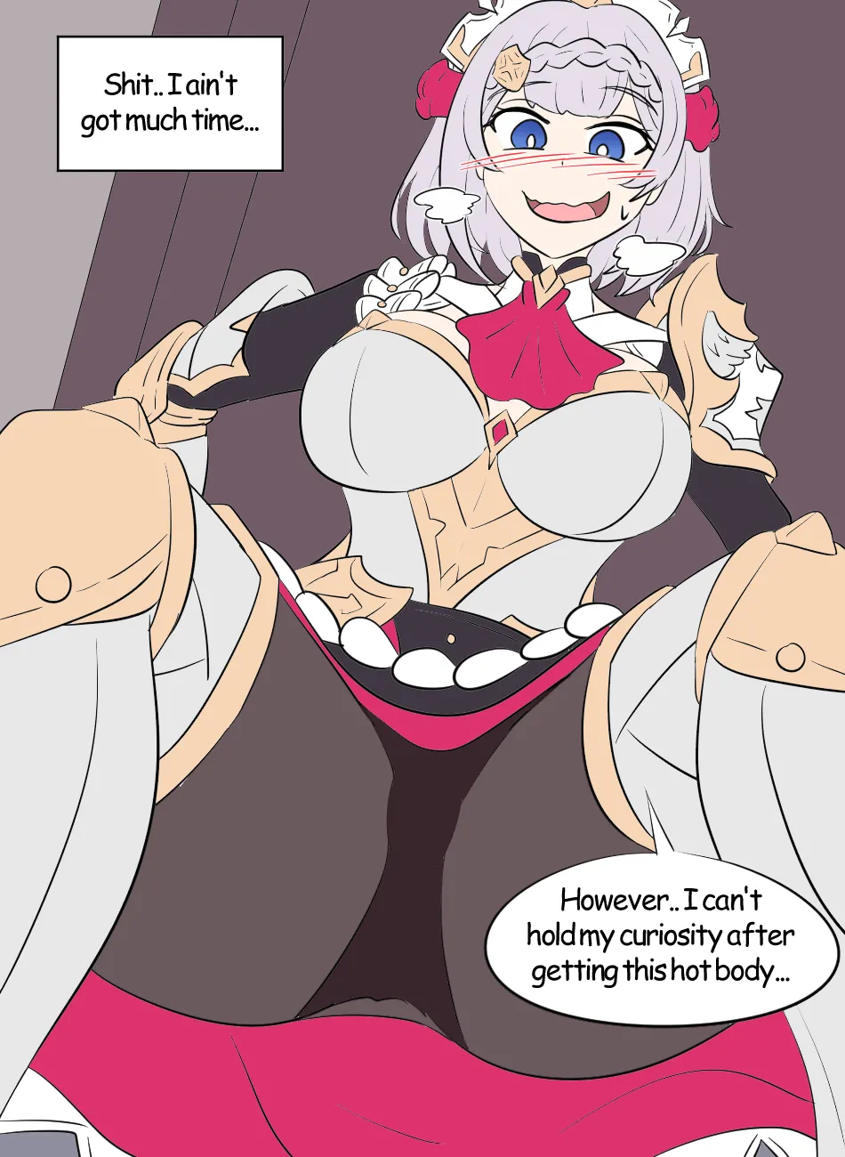 Genshin TSF: Swap-toss page 17 featuring noelle genshin impact parody - body swap full color hentai manga - read online free