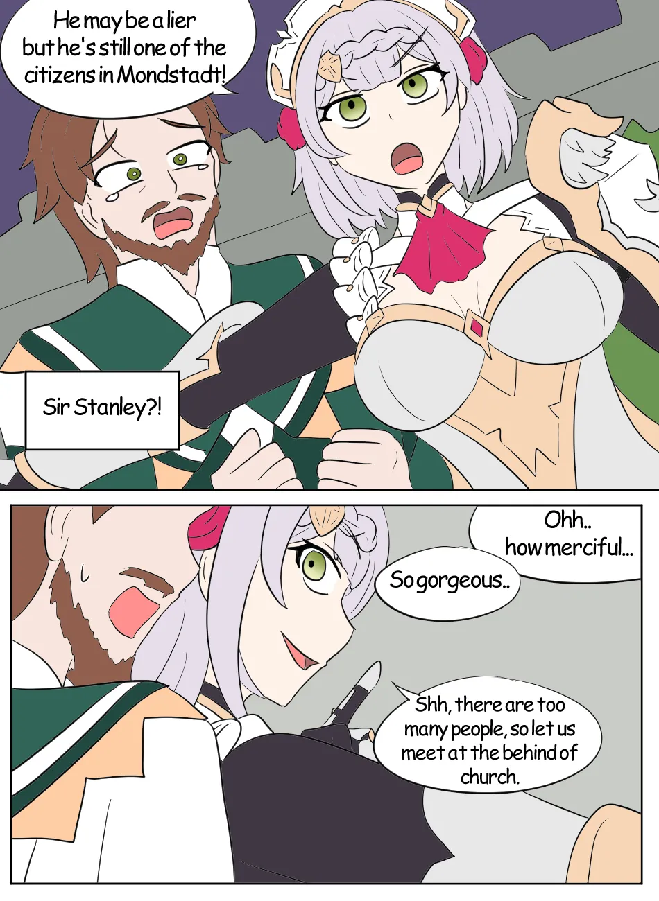 Genshin TSF: Swap-toss page 28 featuring noelle genshin impact parody - body swap full color hentai manga - read online free