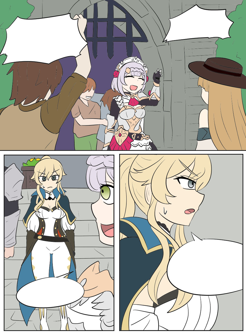 Genshin TSF: Swap-toss page 61 featuring noelle genshin impact parody - body swap full color hentai manga - read online free