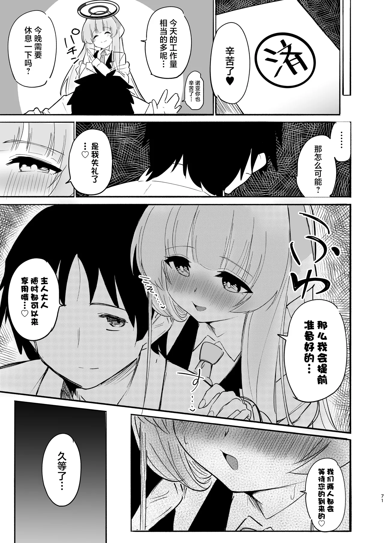 Kono Chokyo wa Renshu... Desu yo ne? page 71 featuring noa ushio blue archive parody - bdsm big breasts hentai manga - read online free