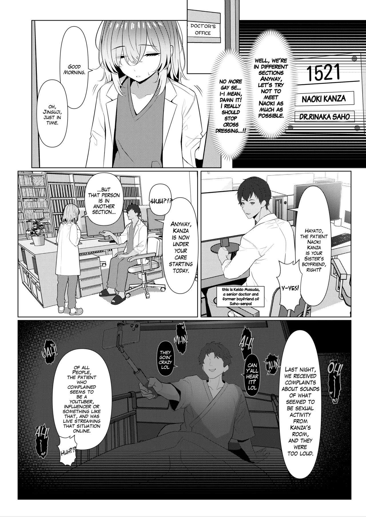 [TuriSasu] Hayato Sensei no Mesuka Karte Byouin-hen 1-5 [JapaneseRapper] [English] page 33 original parody - nurse story arc hentai manga - read online free