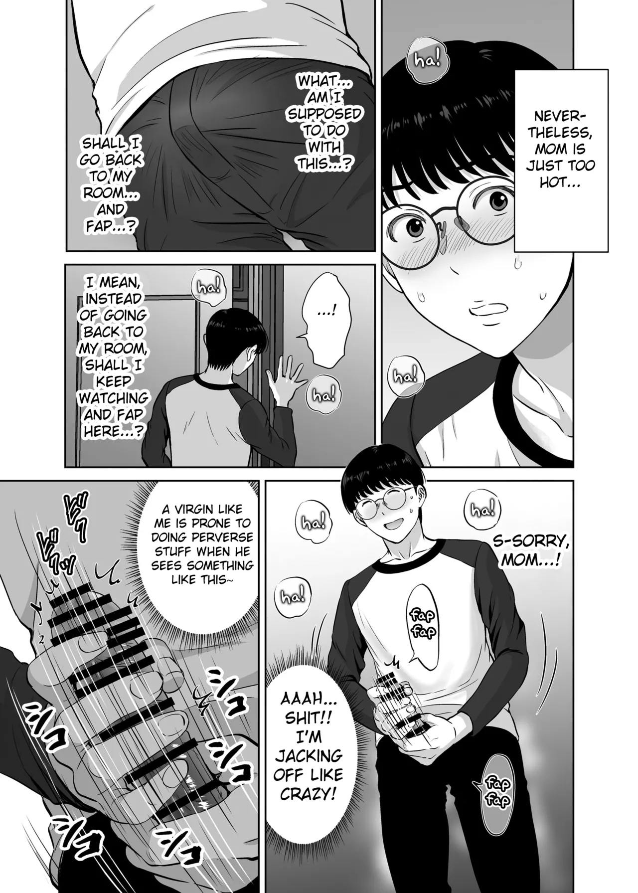 [Melon no Hoshiboshi (Hoshiduki Melon)] Kyonyuu Kaa-san ga Boku no Me mo Mae de Oji-san no Namachin de Ikimakutta Hanashi [English] [Fated Circle] [Digital] page 29 original parody - sole female paizuri hentai manga - read online free