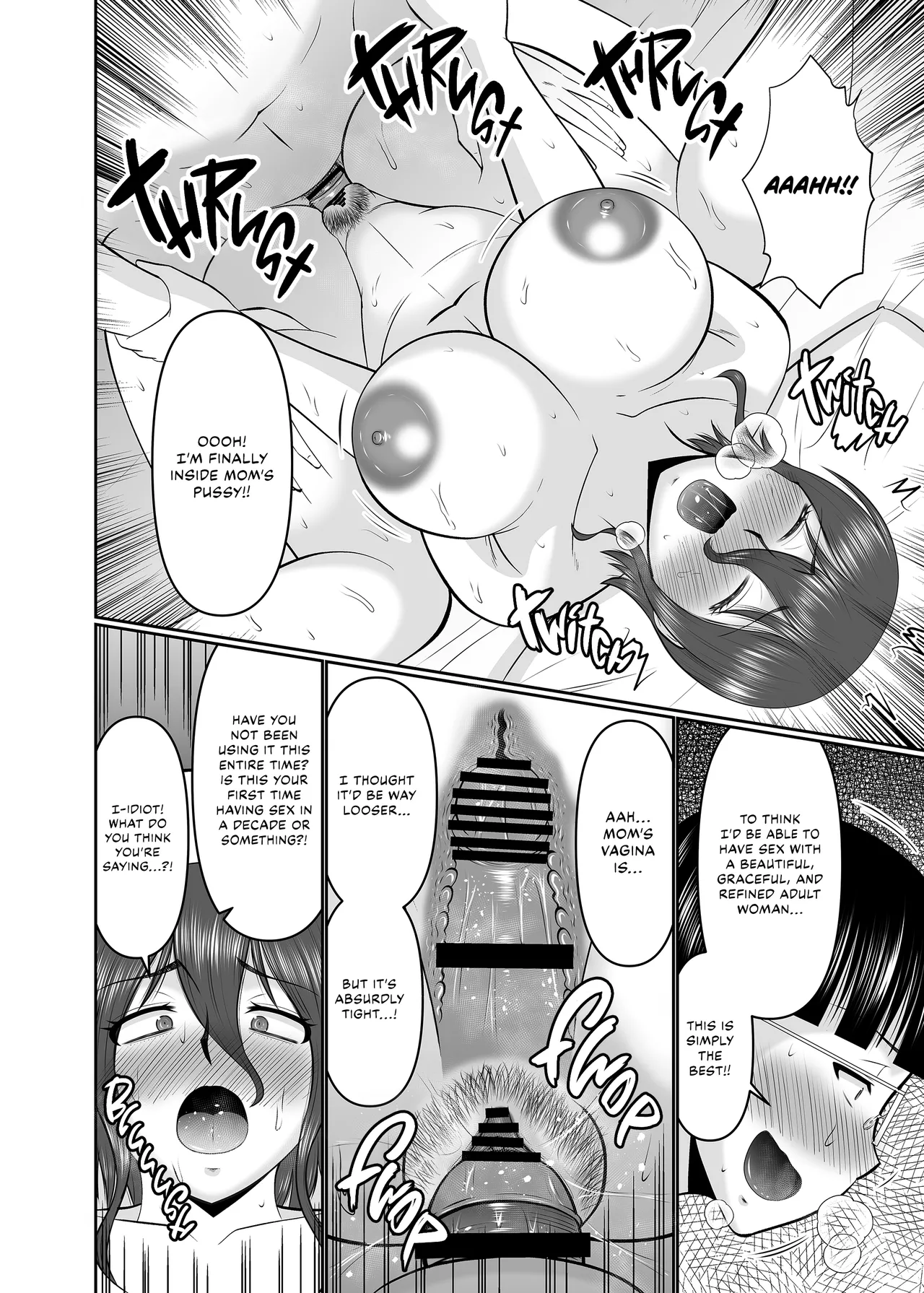 Kaa-san, Yakusoku wa Yakusoku da yo ne? | A Promise is a Promise, Right, Mom? page 12 original parody - milf big breasts hentai manga - read online free