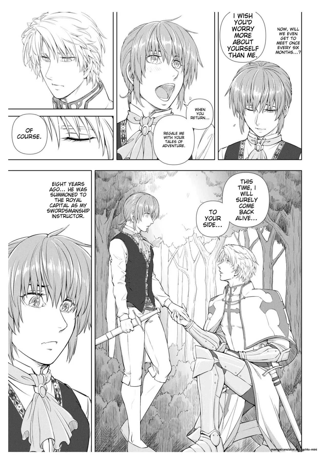 The Knight and the Prince's Secret Night - Page 9